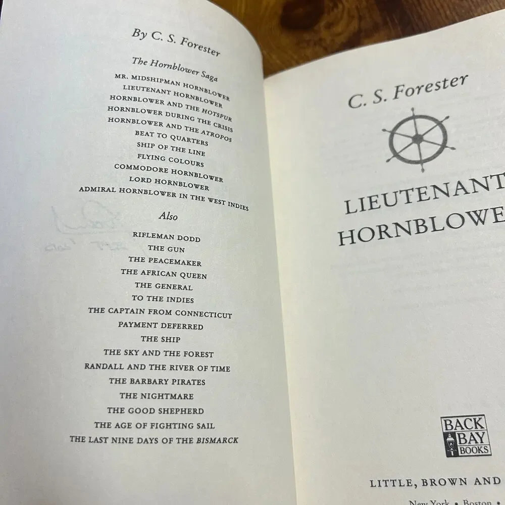 Lieutenant Hornblower by C. S. Forester (1998, Trade Paperback)